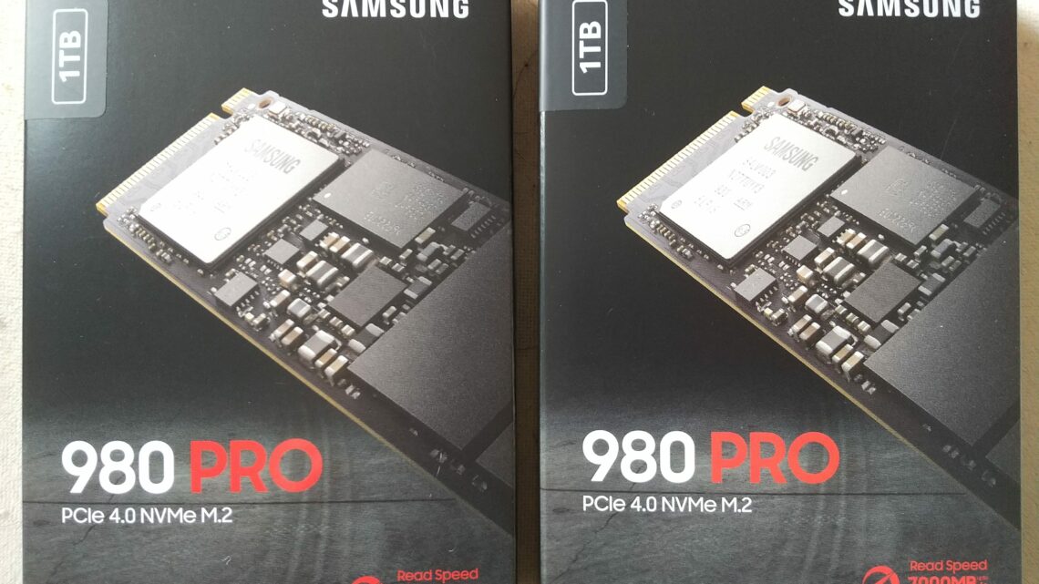 せっかちなので「Samsung SSD 980 PRO」を買ってきた